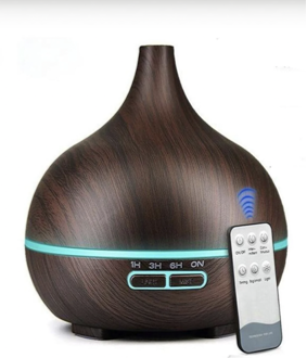 Aromatik Difüzör Aydınlatmalı Nemlendirici
