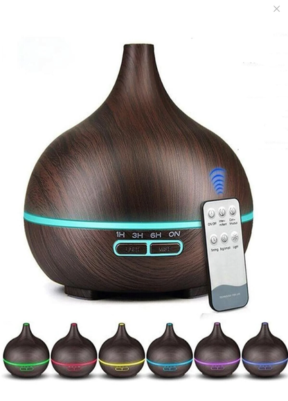 Aromatik Difüzör Aydınlatmalı Nemlendirici